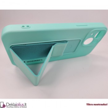 Wozinsky 4in1 švelnaus silikono dėklas - mėtinis (telefonui Apple Iphone 13 Mini) Wozinsky 4in1 švelnaus silikono dėklas - mėtinis (telefonui Apple Iphone 13 Mini)